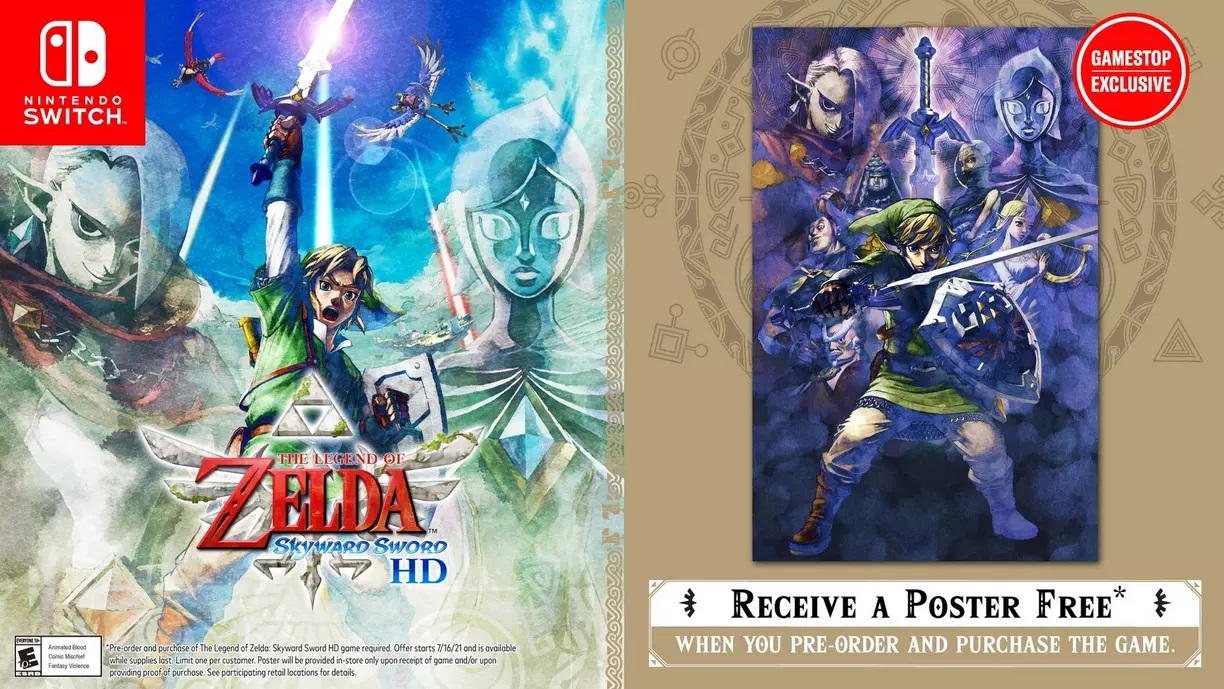 Legend of Zelda: Skyward Sword could be coming to Switch